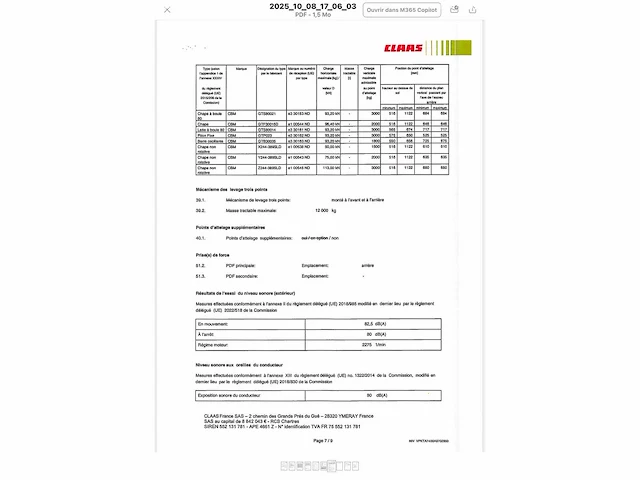 2023 claas arion 660 cmatic landbouwtractor - afbeelding 21 van  120