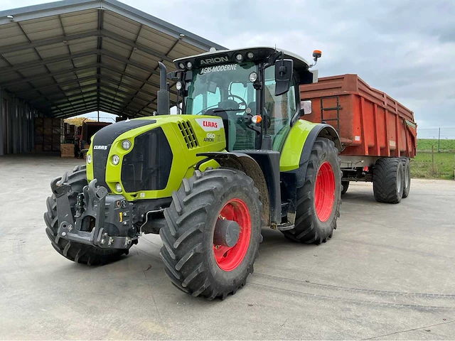2023 claas arion 660 cmatic landbouwtractor - afbeelding 1 van  120