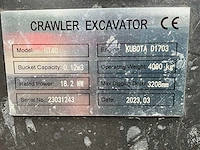 2023 crawler ht40 midigraafmachine - afbeelding 31 van  37