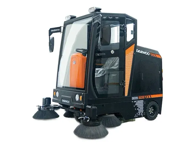 2023 daewoo das100 cabine veegmachine - afbeelding 12 van  27