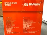 2023 daewoo gda2500ise inverter generator - afbeelding 2 van  10