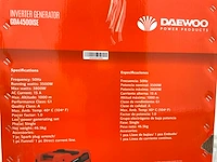 2023 daewoo gda4500ise inverter generator - afbeelding 2 van  11