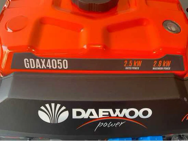2023 deawoo gdax4050 stroomgenerator benzine - afbeelding 6 van  7
