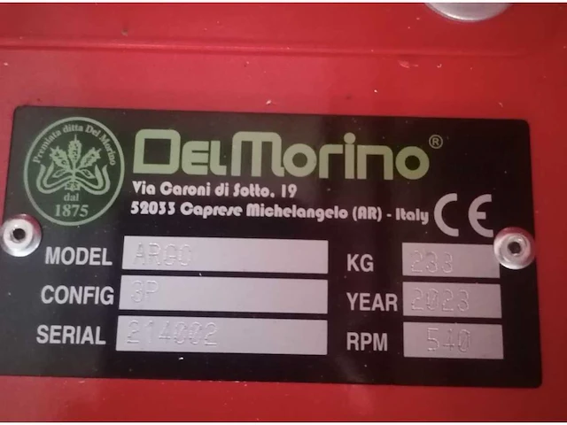 2023 del morino argo gedragen houthakselaar - afbeelding 2 van  10