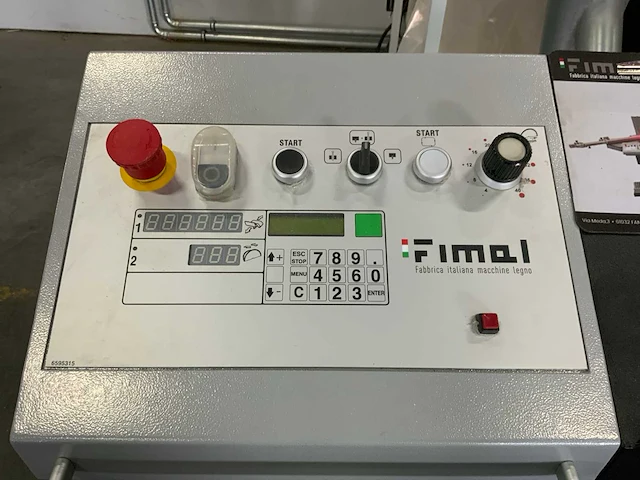 2023 fimal concept 350 plus semi-automatische paneelzaagmachine - afbeelding 3 van  13