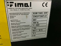 2023 fimal concept 350 plus semi-automatische paneelzaagmachine - afbeelding 4 van  13