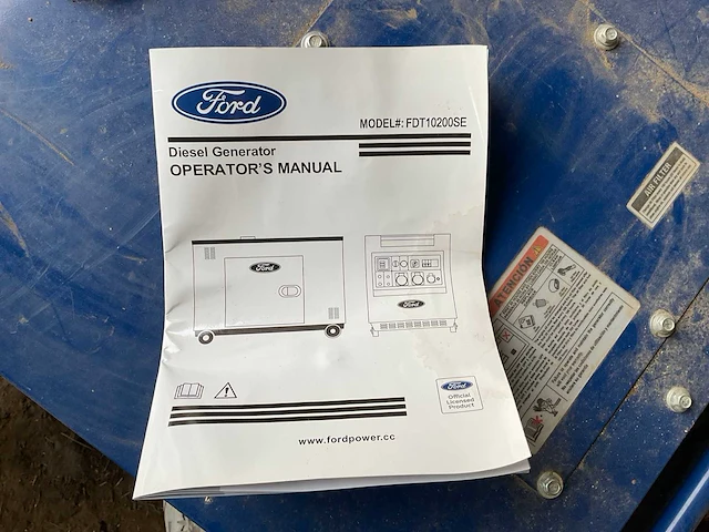2023 ford fdt10200se stroomgenerator - afbeelding 10 van  10