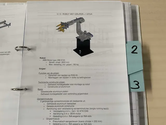 2023 fraxinus robotcel voor stapelen van tapijten - afbeelding 9 van  19