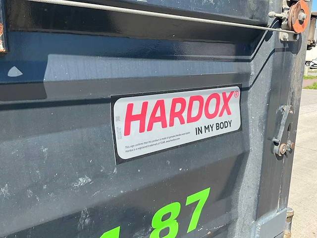 2023 hardox container met afdekzeil - afbeelding 10 van  17