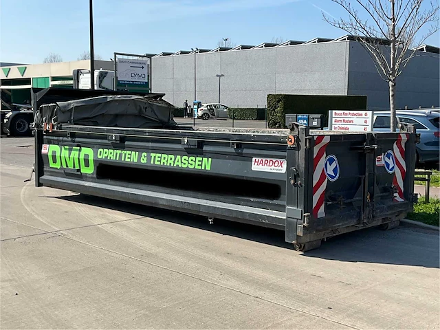 2023 hardox container met afdekzeil - afbeelding 12 van  17