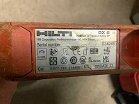 2023 hilti dx 6 kruitnagelpistool - afbeelding 4 van  5