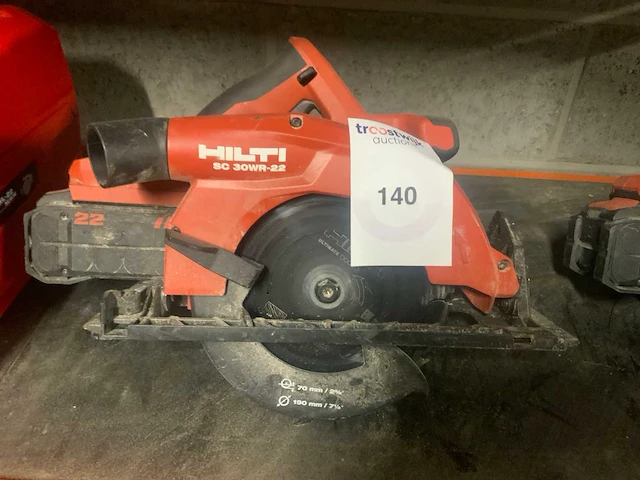 2023 hilti sc 30wr-22 cirkelzaagmachine - afbeelding 1 van  3