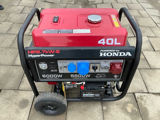 2023 honda gx390 stroomgenerator - afbeelding 3 van  10