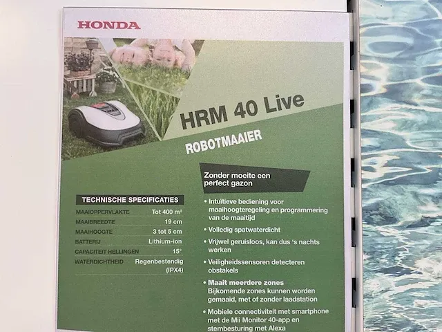 2023 honda miimo hrm 40 live robotmaaier - afbeelding 7 van  9