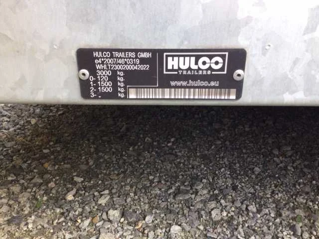 2023 hulco terrax-2 machinetransport aanhangwagen - afbeelding 10 van  10