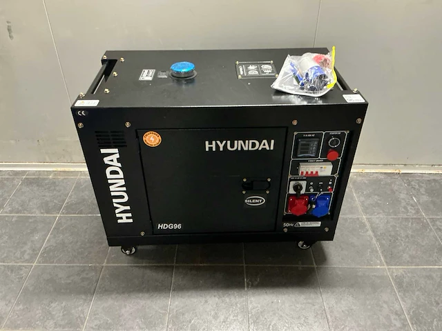 2023 hyundai hdg96 stroomgenerator - afbeelding 1 van  7