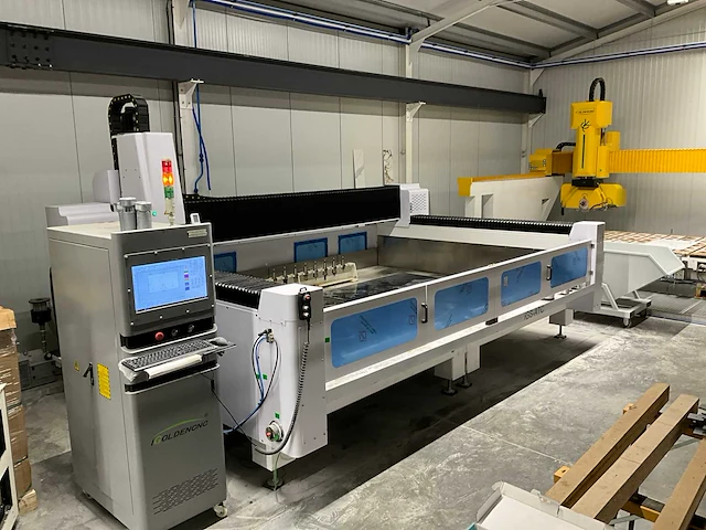 2023 igoldencnc igs-atc - steen cnc machine - afbeelding 1 van  30