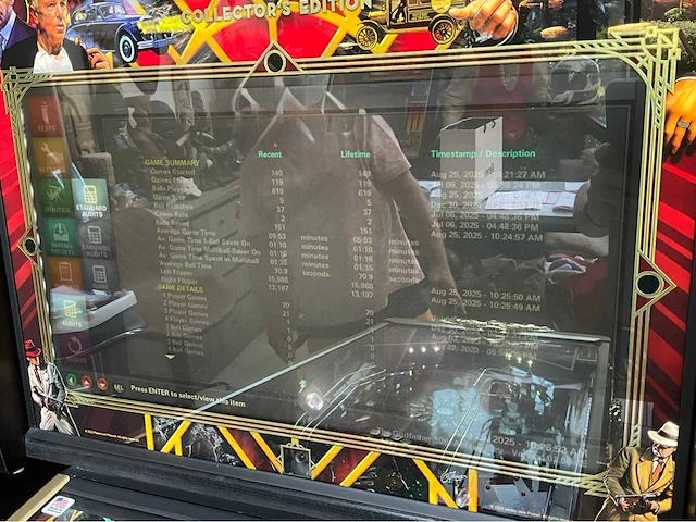 2023 jack pinball the godfather collector edition flipperkast jersey - afbeelding 5 van  13