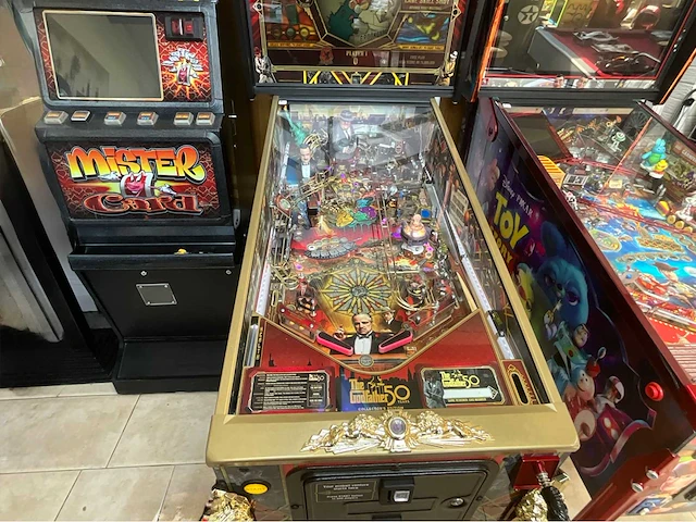 2023 jack pinball the godfather collector edition flipperkast jersey - afbeelding 11 van  13