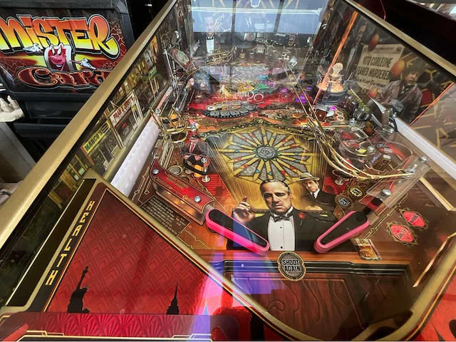 2023 jack pinball the godfather collector edition flipperkast jersey - afbeelding 12 van  13