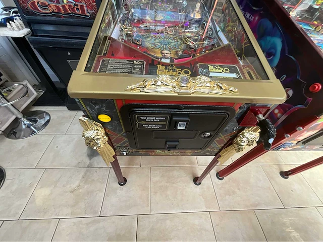 2023 jack pinball the godfather collector edition flipperkast jersey - afbeelding 13 van  13