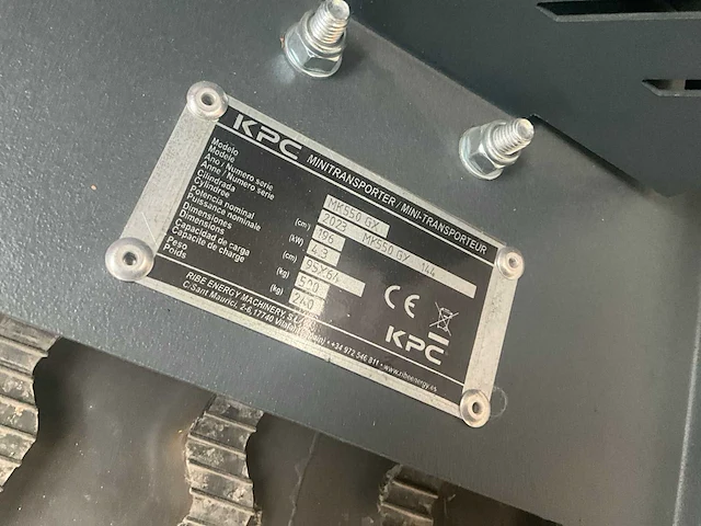 2023 kpc mk550gx minitransporter - afbeelding 4 van  17