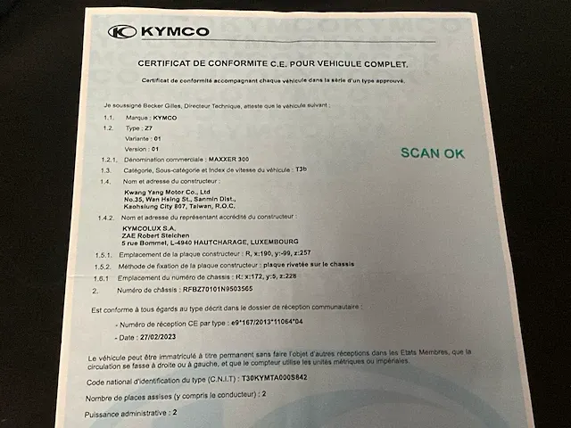 2023 kymco maxxer 300 quad - afbeelding 8 van  16