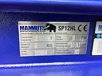 2023 mammuth sp12hl garagepers - afbeelding 3 van  3
