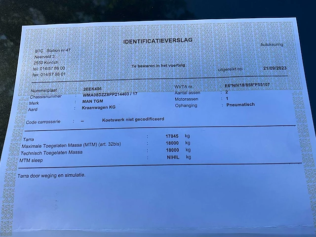 2023 man tgm kraanwagen böcker - afbeelding 48 van  55