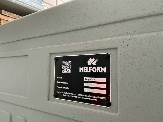 2023 melform cargo 780 isometrische cargocontainer - afbeelding 7 van  10