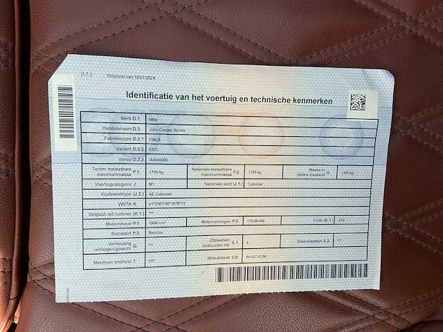 2023 mini cooper jcw cabrio - afbeelding 15 van  30