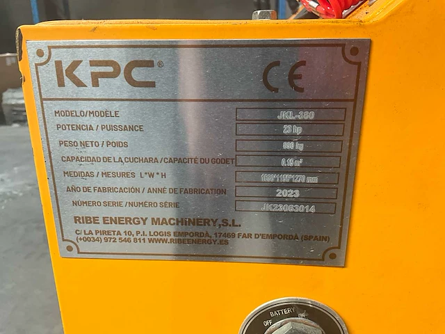 2023 mini skid jkl-380 rupsgraafmachine - afbeelding 14 van  22