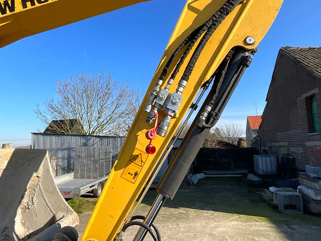 2023 new holland e 60 d rupsgraafmachines *384,5 draaiuren* - afbeelding 2 van  52