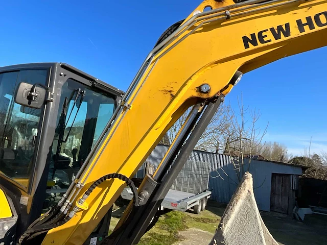 2023 new holland e 60 d rupsgraafmachines *384,5 draaiuren* - afbeelding 5 van  52