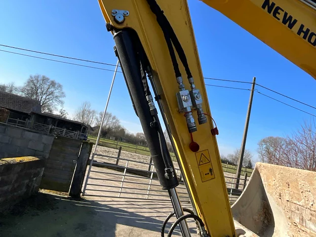 2023 new holland e 60 d rupsgraafmachines *384,5 draaiuren* - afbeelding 9 van  52