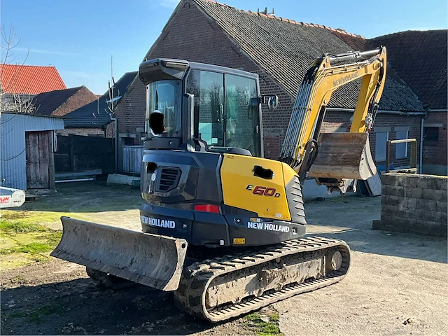 2023 new holland e 60 d rupsgraafmachines *384,5 draaiuren* - afbeelding 45 van  52