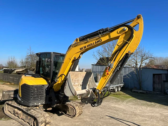 2023 new holland e 60 d rupsgraafmachines *384,5 draaiuren* - afbeelding 51 van  52