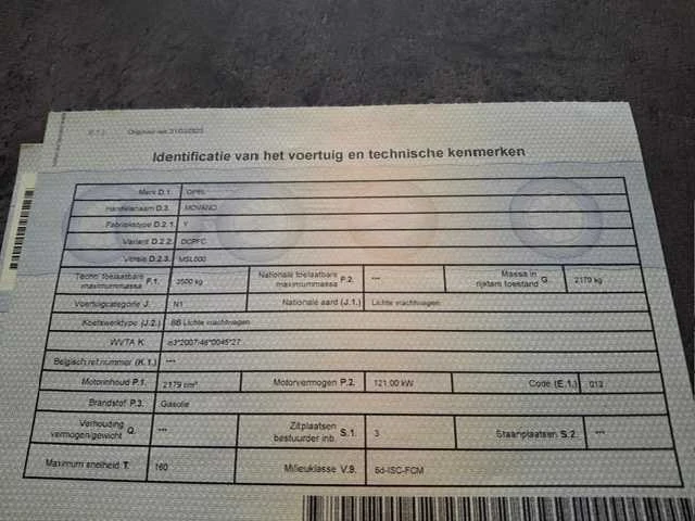 2023 opel movano lichte vracht - afbeelding 14 van  25