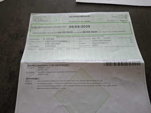 2023 opel movano lichte vracht - afbeelding 16 van  25