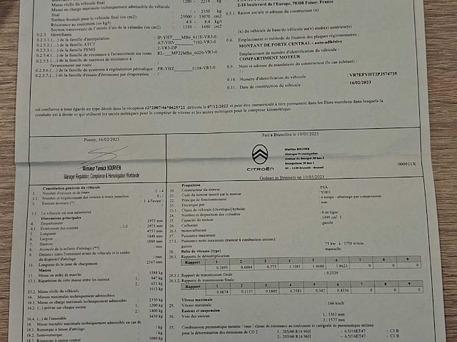 2023 peugeot berlingo xl - dubbele cabine - afbeelding 15 van  26