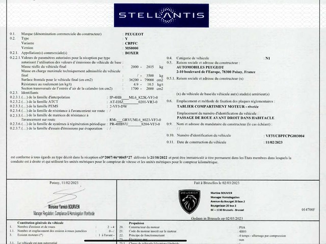 2023 peugeot boxer lichte vracht - 29000km - 3 pers. - trekhaak - afbeelding 35 van  55