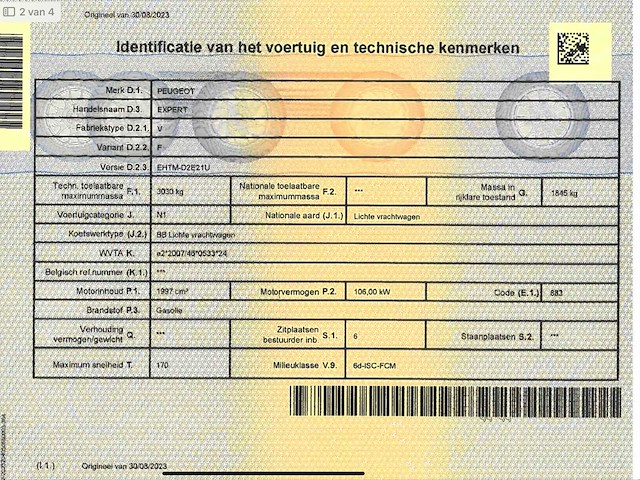 2023 peugeot expert lichte vracht - 55000km - 6pers. - afbeelding 50 van  57