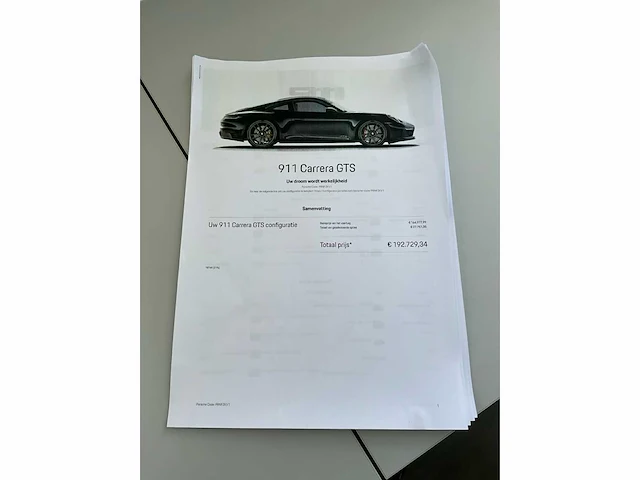 2023 porsche 911 carrera gts coupé personenauto's (verlaagd opgeld) - afbeelding 60 van  63