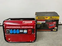 2023 powertech pt8500w stroomaggregaat 8500w - afbeelding 1 van  9