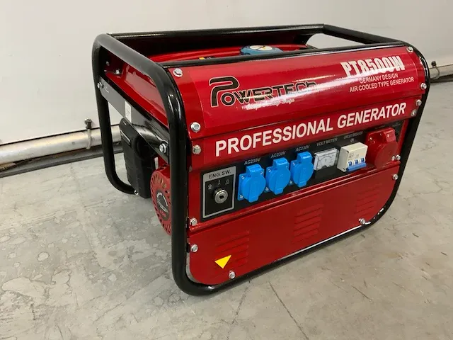 2023 powertech pt8500w stroomaggregaat 8500w - afbeelding 2 van  9