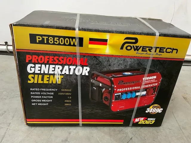 2023 powertech pt8500w stroomaggregaat 8500w - afbeelding 4 van  9