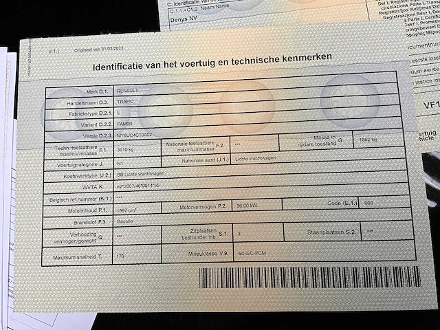 2023 renault trafic lichte vrachtwagen - afbeelding 26 van  37
