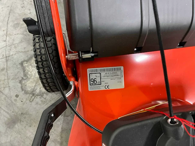 2023 sabo 45a classic grasmaaier - afbeelding 7 van  12