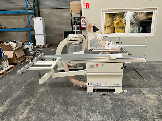2023 scm minimax sc2c formaatcirkelzaagmachine - afbeelding 11 van  17
