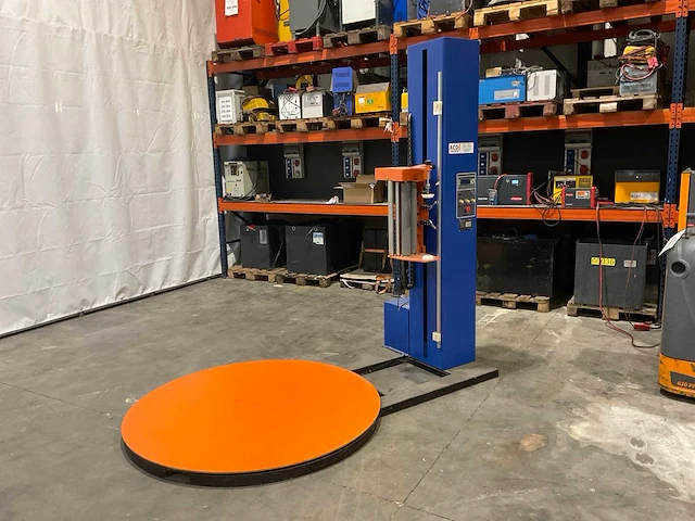 2023 tec-machines pws202210 palletfoliewikkelaar - afbeelding 1 van  13